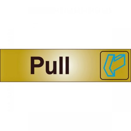 SIGN "PULL" 2"X8" 1150529