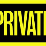 SIGN "PRIVATE" 8"X12" 1171593