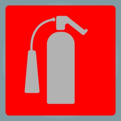 SIGN ALUM "FIRE EXTINGUISHER" 1182676