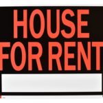 SIGN JUMBO "HOUSE FOR RENT" 1193406