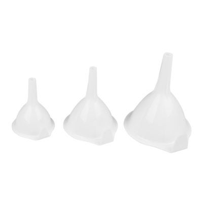 FUNNEL PLASTIC WHITE 3PK 5299