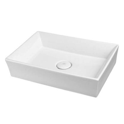 VESSEL BASIN POP RECTANGLE PEARL WHITE DXV D20080022.405