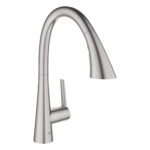 FAUCET KITCHEN LADYLUX L2 3SPRAY SUPERSTEEL (G) 32298DC3