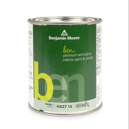 PAINT BEN SEMI-GLOSS WHITE 946ML K62701-004