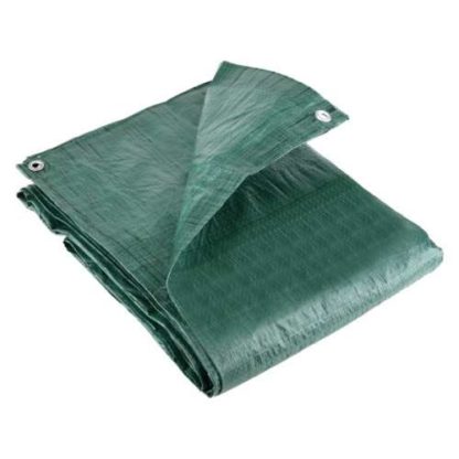 TARP POLY GREEN 8X8 WEAVE 20FTX30FT GREEN2030