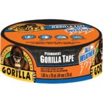 TAPE GORILLA PERMANENT BLACK (48MMX75FT) 101593