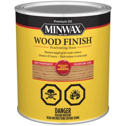 PAINT MINWAX STAIN GOLDEN OAK #210B 946ML 21003