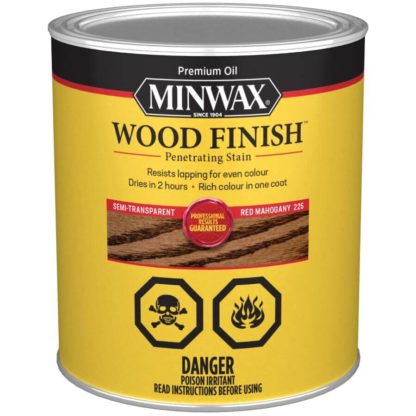 PAINT MINWAX STAIN RED MAHOGANY 946ML 22503