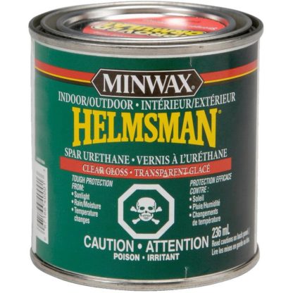 STAIN HELMSMAN SPAR URETHANE MINWAX GLOSS 236ML 40001M444