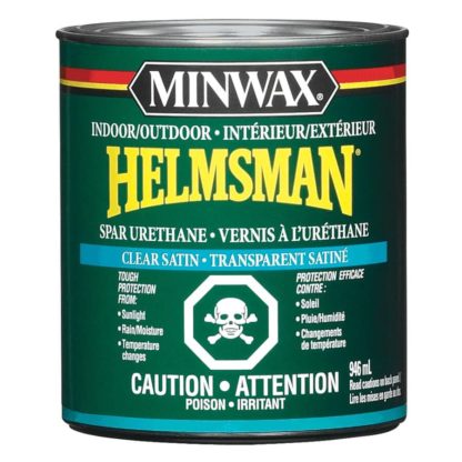 STAIN HELMSMAN SPAR URETHANE MINWAX SATIN 946ML 42003M444