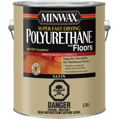 STAIN POLYURETHANE FLOOR SATIN 3.78L CM1302500