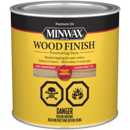 PAINT MINWAX STAIN CLASSIC GRAY 236ML CM2276100