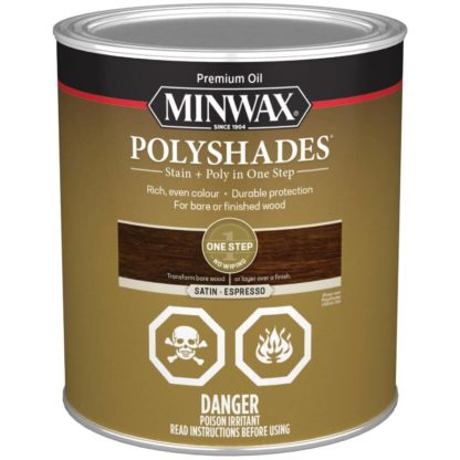 STAIN POLYSHADES ESPRESSO SATIN 946ML CM6139744