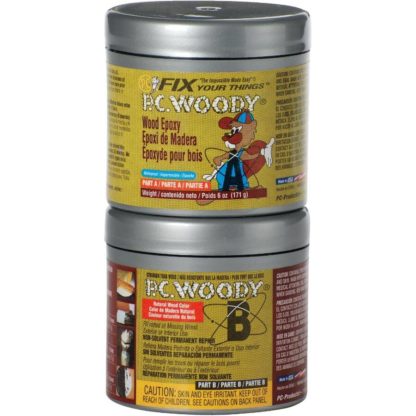 EPOXY PASTE WOOD 6OZ "PC-WOODY" PCWD084