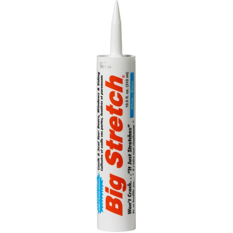 Sashco Big Stretch Acrylic Latex Caulking White 300 Ml 10066 Preston