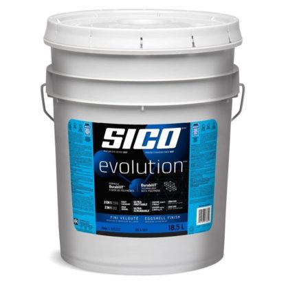 PAINT SICO EVOLUTION EGGSHELL PURE WHITE 3.78L 863-550-01