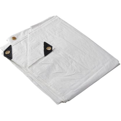 TARP POLY CLEAR/WHITE 6FTX8FT 108868