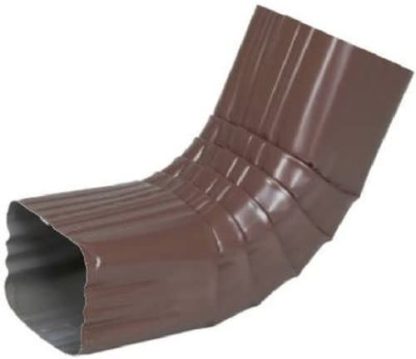 Amerimax Eavestrough Elbow, Type A, 75 Degree, Brown 2526419