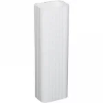 White Aluminum Downspout 2