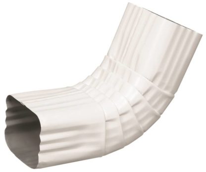 Amerimax Eavestrough Elbow, Type A, 75 Degree, White 27064