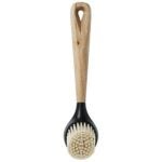 Lodge 10" Nylon Bristle Scrub Brush for Cast Iron ERGO SCRBRSH