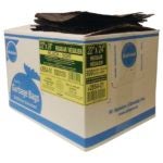 Ralston Black Industrial Garbage Bags 22" X 24" Regular 500 Box 2754-01