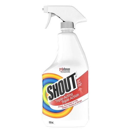 Shout Laundry Stain Remover Spray 650 ml 618502 - Preston Hardware