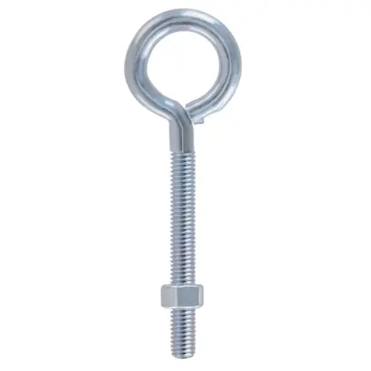 3/8" X 5" Eye Bolt, Zinc Plated, Each 06-3362