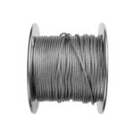 3/32" X 500' 7X7 Uncoated 304 Stainless Steel Aircraft Cable 80133