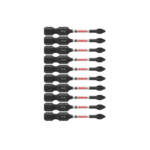 Bosch 10 pc. Impact Tough 2" Phillips #1 Power Bits (Bulk Pack) ITPH12B