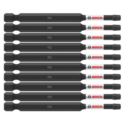 Bosch #3 X 3-1/2" Impact Driver Square Recess Bit (Bulk) ITSQ335B