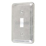 Cathelle Metal Utility Switch Plate 2-3/8" 11C5 1306