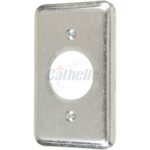 Cathelle Single Utility Plate Cover 2-3/8" 11C3 1357