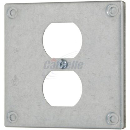 Cathelle 4" Square Standard Outlet Cover 1376