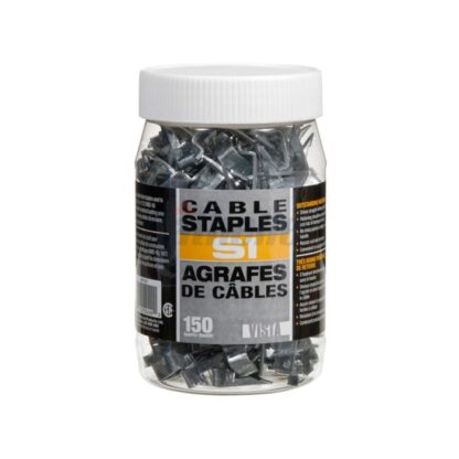 Cathelle Safety Cable Staple S1, 150 Pack 3103X