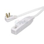 Cathelle 16/3 3M Triple Extension Cord, White 4087