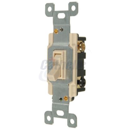 Cathelle 3-Way Toggle Switch, Ivory 4303X