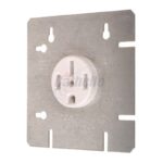 Eagle 50 Amp Range Outlet, White 5654