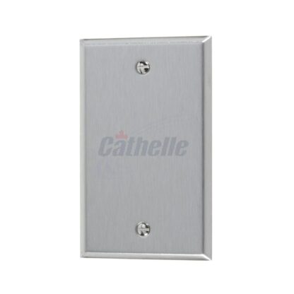 Cathelle Blank Plate, Stainless Steel 7091