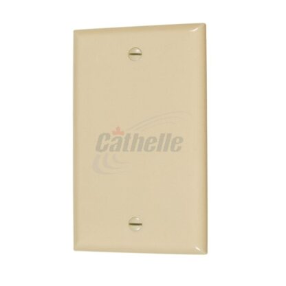 Cathelle Blank Plate, Ivory 7831X