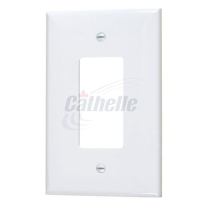 Cathelle Oversized Decora Switch Plate, White 7919