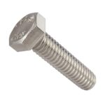 1/4" X 2-1/2" 18-8 Hex Bolt, Stainless Steel 06AH1/4X2-1/2