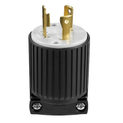 Eaton 30 Amp/250V Male Plug, Twist Lock L630P