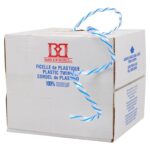 Groupe Barry & Boulerice Nylon Binder Twine, White/Blue 7000' A1M-180BB