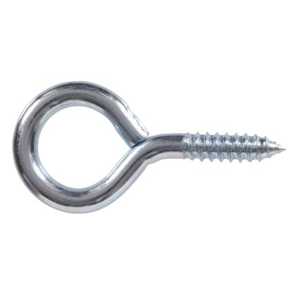 Hillman #2 X 2-5/8" Screw Eye, Zinc, 2 Pack 851842