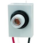 Intermatic 120-Volt Fixed Position Thermal Photocontrol, White K4021C