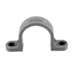 Ipex 2-Hole 3/4" PVC Pipe Strap, Grey PS15