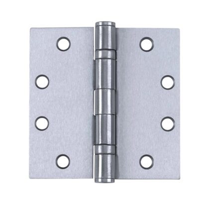 Ives 4.5" X 4" Ball Bearing Hinge, Satin Chrome, 3 Pack 5BB14.5X4-652