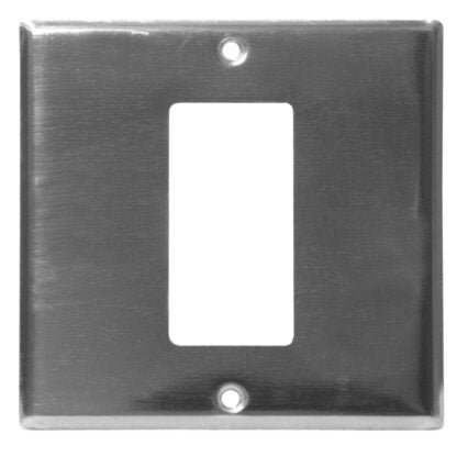 Leviton GFCI Plate Adapter, Chrome 06198-732