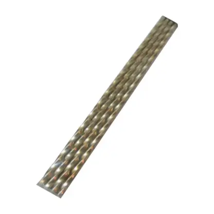 Shur Trim Twisted Low Carbon Steel Stair Rod, Brass - 1/4" SR-5030